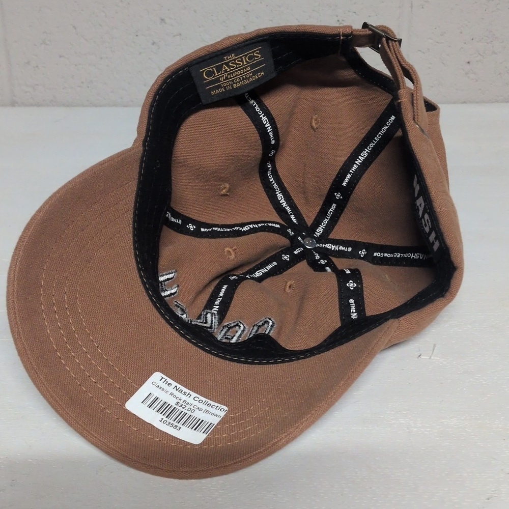 The NASH Collection Embroidered Baseball Cap NWT - Picture 4 of 7